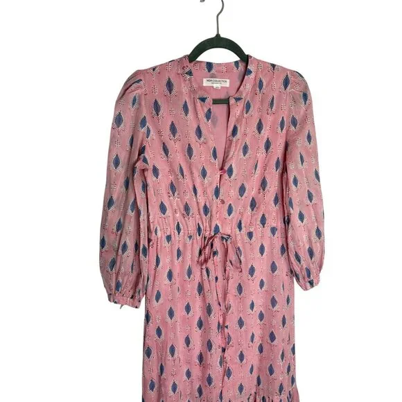 Emerson Fry India Collection Frances Dress Alice Organic Cotton-sz XS - Picture 14 of 16